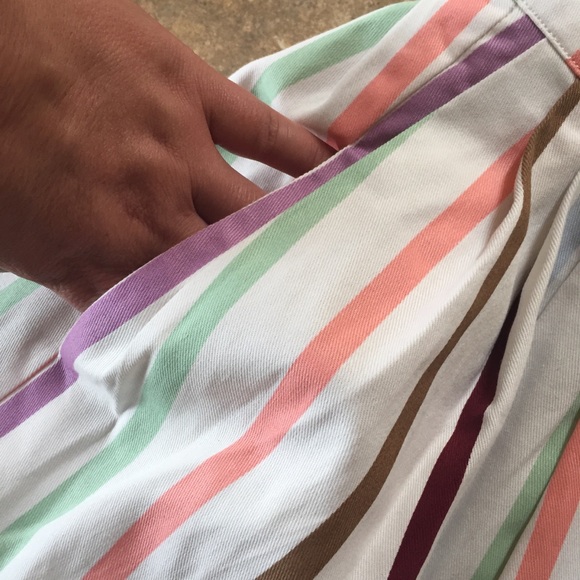 NWOT ModCloth Aspiration Creation Striped Skirt - Picture 8 of 9